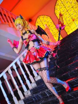 《lovelive！》绚濑绘里小恶魔 C O S P L A Y_绚濑绘里小恶魔觉醒 (24)
