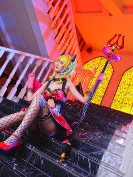 《lovelive！》绚濑绘里小恶魔 C O S P L A Y_绚濑绘里小恶魔觉醒 (27)