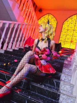 《lovelive！》绚濑绘里小恶魔 C O S P L A Y_绚濑绘里小恶魔觉醒 (28)