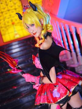 《lovelive！》绚濑绘里小恶魔 C O S P L A Y_绚濑绘里小恶魔觉醒 (29)