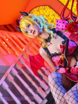 《lovelive！》绚濑绘里小恶魔 C O S P L A Y_绚濑绘里小恶魔觉醒 (33)