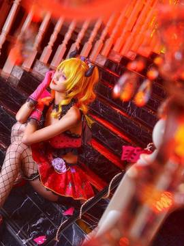 《lovelive！》绚濑绘里小恶魔 C O S P L A Y_绚濑绘里小恶魔觉醒 (36)