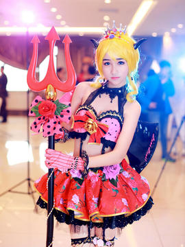 《lovelive！》绚濑绘里小恶魔 C O S P L A Y_锦州一月一元旦祭返图 (9)