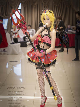 《lovelive！》绚濑绘里小恶魔 C O S P L A Y_锦州一月一元旦祭返图 (1)