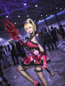 《lovelive！》绚濑绘里小恶魔 C O S P L A Y_锦州一月一元旦祭返图 (5)