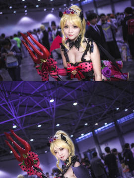 《lovelive！》绚濑绘里小恶魔 C O S P L A Y_锦州一月一元旦祭返图 (6)