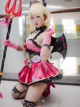 《lovelive！》绚濑绘里小恶魔 C O S P L A Y_小恶魔绘里 (2)