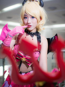《lovelive！》绚濑绘里小恶魔 C O S P L A Y_小恶魔绘里 (3)