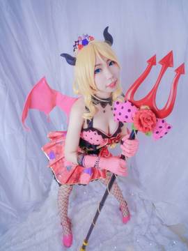 《lovelive！》绚濑绘里小恶魔 C O S P L A Y_丢你一只小恶魔~~~ (10)