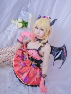 《lovelive！》绚濑绘里小恶魔 C O S P L A Y_丢你一只小恶魔~~~ (12)