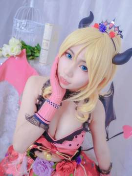 《lovelive！》绚濑绘里小恶魔 C O S P L A Y_丢你一只小恶魔~~~ (6)