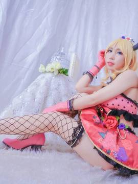 《lovelive！》绚濑绘里小恶魔 C O S P L A Y_丢你一只小恶魔~~~ (7)