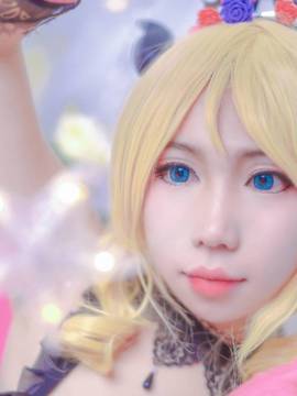 《lovelive！》绚濑绘里小恶魔 C O S P L A Y_丢你一只小恶魔~~~ (2)