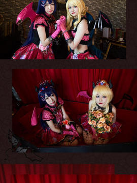 《lovelive！》绚濑绘里小恶魔 C O S P L A Y_小恶魔觉醒绘 (2)
