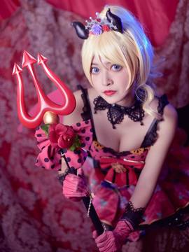 《lovelive！》绚濑绘里小恶魔 C O S P L A Y_小恶魔绘~祝您新年大吉~ (15)