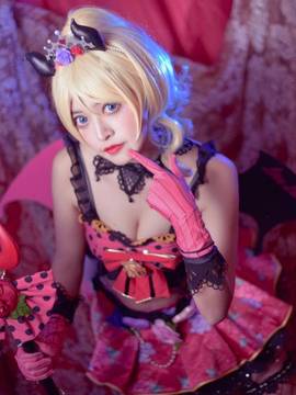 《lovelive！》绚濑绘里小恶魔 C O S P L A Y_小恶魔绘~祝您新年大吉~ (8)