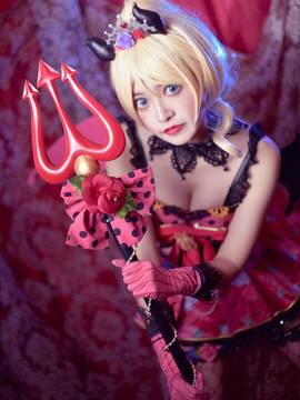 《lovelive！》绚濑绘里小恶魔 C O S P L A Y_小恶魔绘~祝您新年大吉~ (9)