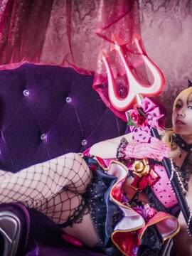 《lovelive！》绚濑绘里小恶魔 C O S P L A Y_绘里小恶魔-《夜的时间》 (12)