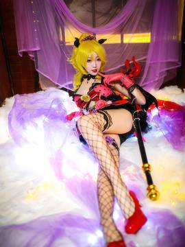 《lovelive！》绚濑绘里小恶魔 C O S P L A Y_lovelive绘恶魔 (2)