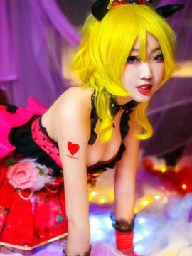 《lovelive！》绚濑绘里小恶魔 C O S P L A Y_lovelive绘恶魔 (3)