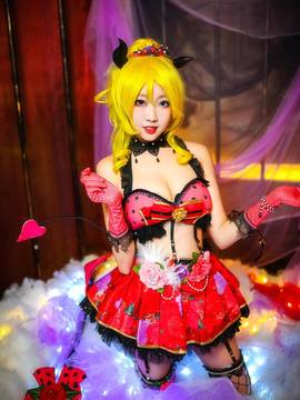 《lovelive！》绚濑绘里小恶魔 C O S P L A Y_lovelive绘恶魔 (4)