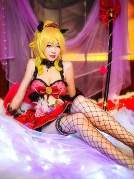 《lovelive！》绚濑绘里小恶魔 C O S P L A Y_lovelive绘恶魔 (6)