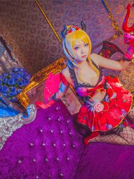 《lovelive！》绚濑绘里小恶魔 C O S P L A Y_lovelive绘恶魔 (16)