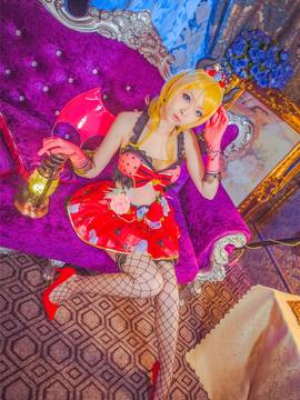 《lovelive！》绚濑绘里小恶魔 C O S P L A Y_lovelive绘恶魔 (18)