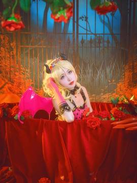 《lovelive！》绚濑绘里小恶魔 C O S P L A Y_lovelive绘恶魔 (26)