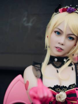 《lovelive！》绚濑绘里小恶魔 C O S P L A Y_人类，你想做我的主人么 (2)