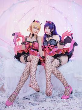 《lovelive！》绚濑绘里小恶魔 C O S P L A Y_点击抱走Eli小恶魔 (1)