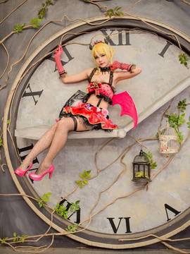 《lovelive！》绚濑绘里小恶魔 C O S P L A Y_lovelive小惡魔覺醒 (3)