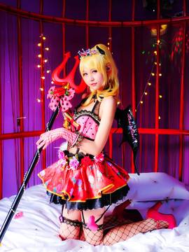《lovelive！》绚濑绘里小恶魔 C O S P L A Y_绘里小恶魔觉醒cos正片 (9)