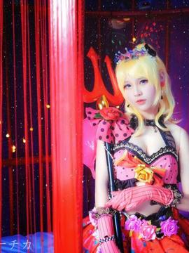 《lovelive！》绚濑绘里小恶魔 C O S P L A Y_绘里小恶魔觉醒cos正片 (2)