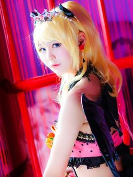 《lovelive！》绚濑绘里小恶魔 C O S P L A Y_绘里小恶魔觉醒cos正片 (4)