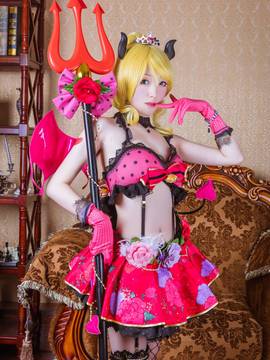 《lovelive！》绚濑绘里小恶魔 C O S P L A Y_Eli x Devil (1)