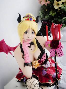 《lovelive！》绚濑绘里小恶魔 C O S P L A Y_Eli x Devil (3)