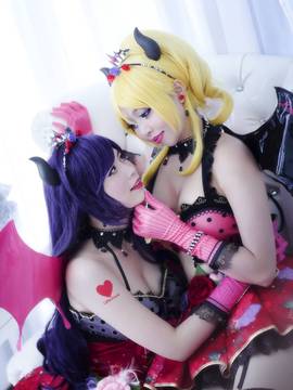 《lovelive！》绚濑绘里小恶魔 C O S P L A Y_Eli x Devil (4)