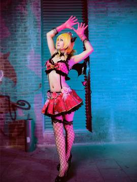 《lovelive！》绚濑绘里小恶魔 C O S P L A Y_lovelive！绚濑绘里 小恶魔ver. Plus (1)