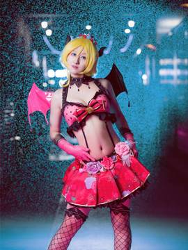 《lovelive！》绚濑绘里小恶魔 C O S P L A Y_lovelive！绚濑绘里 小恶魔ver. Plus (3)