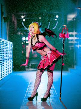 《lovelive！》绚濑绘里小恶魔 C O S P L A Y_lovelive！绚濑绘里 小恶魔ver. Plus (7)