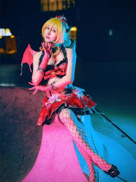 《lovelive！》绚濑绘里小恶魔 C O S P L A Y_lovelive！绚濑绘里 小恶魔ver. Plus (8)
