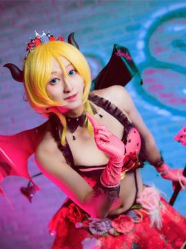 《lovelive！》绚濑绘里小恶魔 C O S P L A Y_lovelive！绚濑绘里 小恶魔ver. Plus (10)