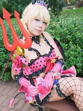 《lovelive！》绚濑绘里小恶魔 C O S P L A Y_lovelive！绚濑绘里 小恶魔ver. Plus (14)