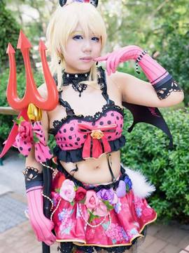 《lovelive！》绚濑绘里小恶魔 C O S P L A Y_lovelive！绚濑绘里 小恶魔ver. Plus (15)
