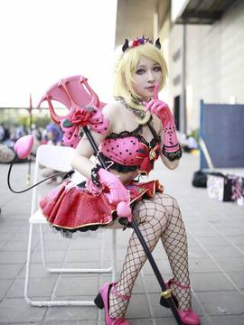 《lovelive！》绚濑绘里小恶魔 C O S P L A Y_CP20Day1~ (1)