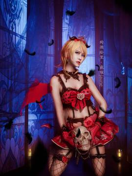 《lovelive！》绚濑绘里小恶魔 C O S P L A Y_恶魔觉醒-绚濑绘里 (2)