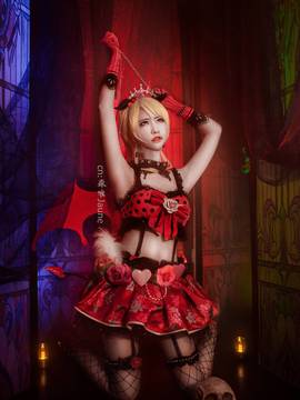 《lovelive！》绚濑绘里小恶魔 C O S P L A Y_恶魔觉醒-绚濑绘里 (3)