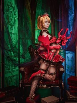 《lovelive！》绚濑绘里小恶魔 C O S P L A Y_恶魔觉醒-绚濑绘里 (6)