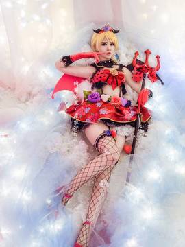 《lovelive！》绚濑绘里小恶魔 C O S P L A Y_恶魔觉醒-绚濑绘里 (8)